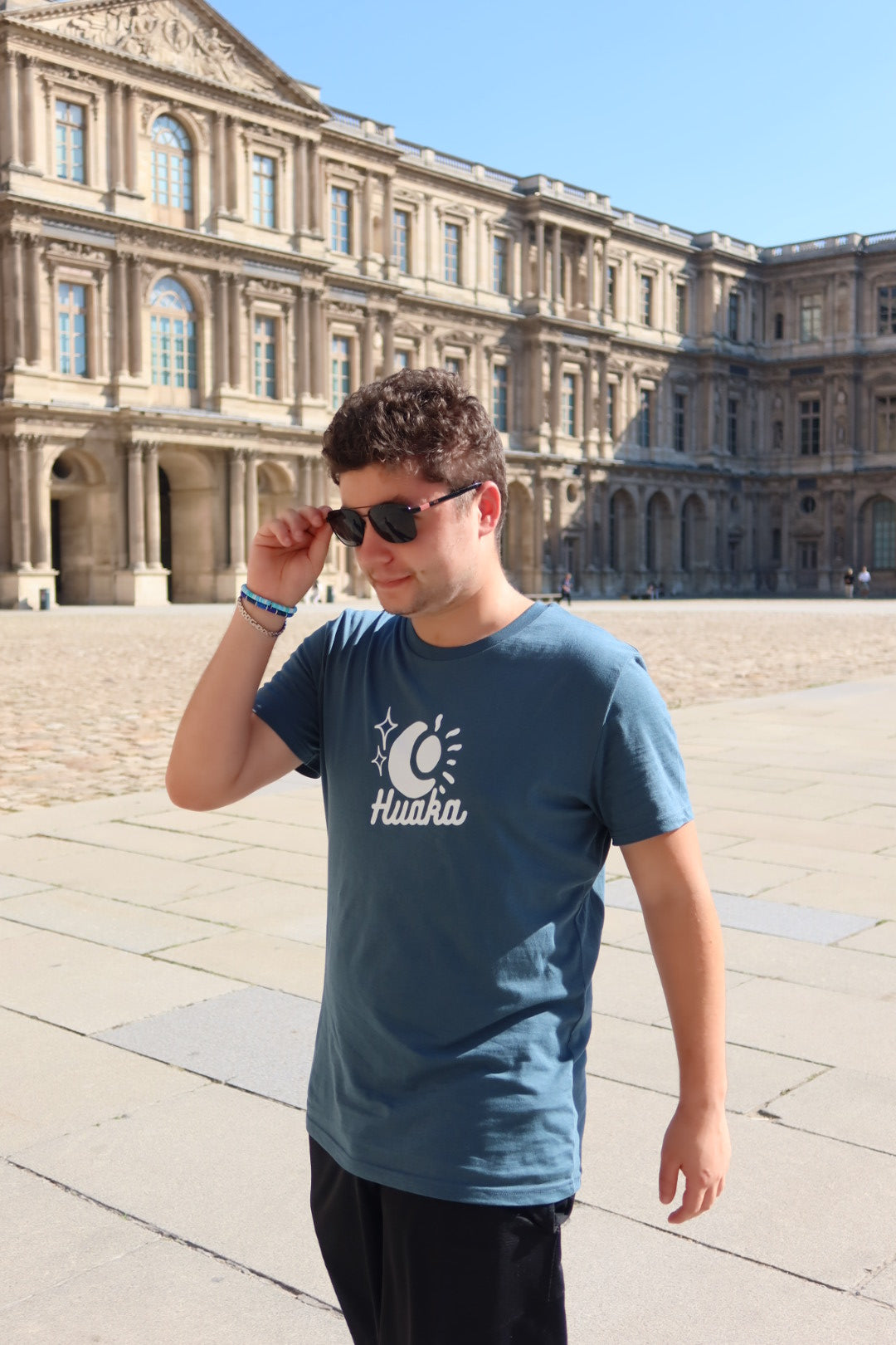 T-shirt HUAKA unisexe en coton biologique