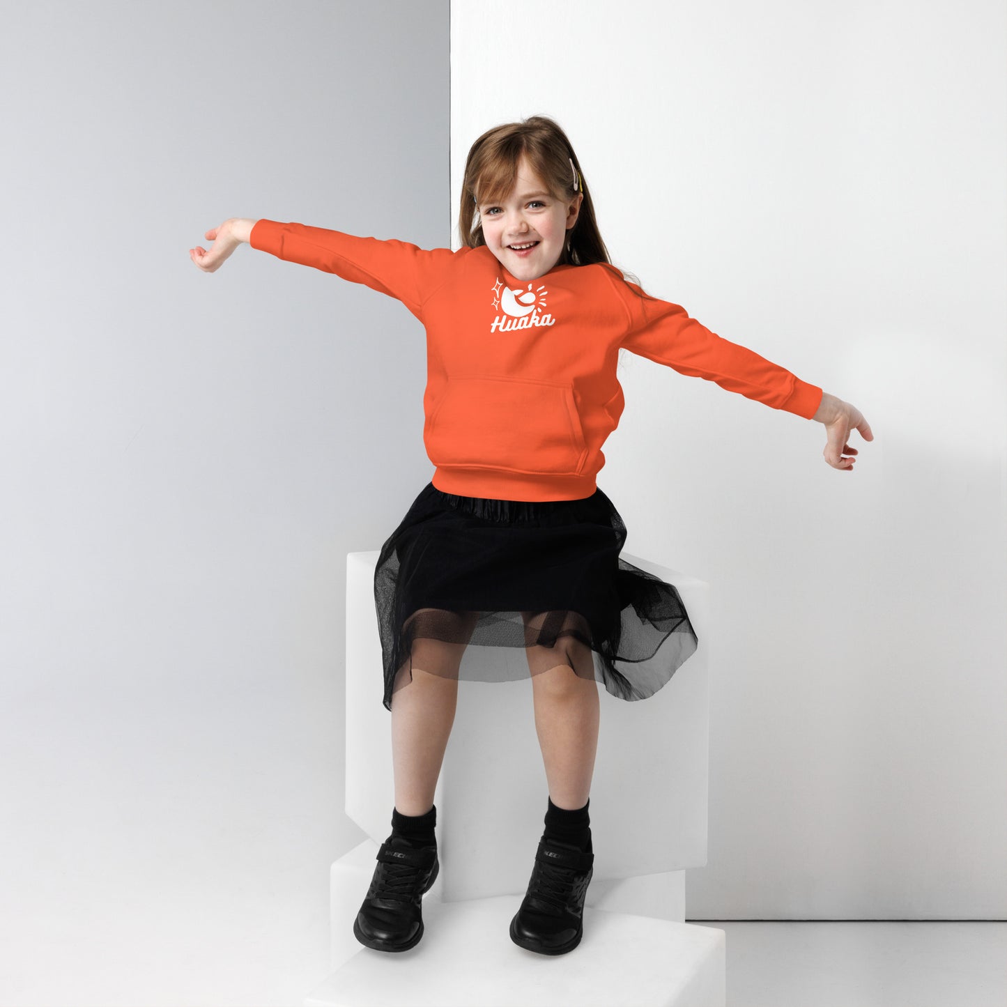 Sweat à capuche écologique pour enfants