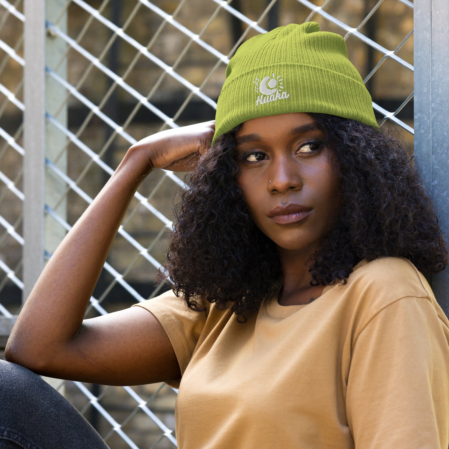 Bonnet côtelé bio